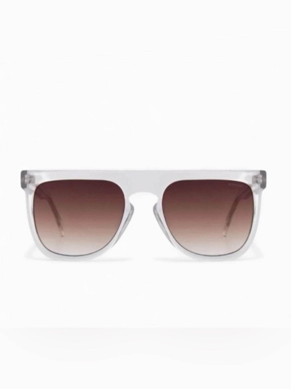 Women's KOMONO sunglasses NEW square clear The Bennet
